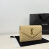 Saint Laurent Classic Cassandre Quilted Leather Clutch Bag