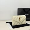Saint Laurent Classic Cassandre Quilted Leather Clutch Bag